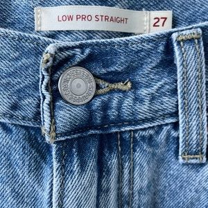 Levi’s wide/straight leg jeans